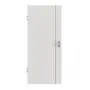 Frontansicht von GARANT Wärmeschutztür Corona 850 Silver Grey CePaL