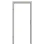 Frontansicht der Zarge von Innentür-Set Hellgrau A 402 PortaLit mit Zarge und Drücker