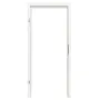 Frontansicht der Zarge von LEBO Innentür-Set Weiß RAL 9016 CPL mit Zarge und Drücker
