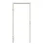 Frontansicht der Zarge A von Innentür TM-2 Nordische Fichte astarm gebürstet weiß lackiert Massivholz