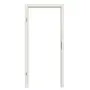 Frontansicht der Zarge B von Innentür TM-2 Nordische Fichte astarm gebürstet weiß lackiert Massivholz