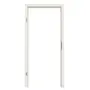 Frontansicht der Zarge C von Innentür TM-2 Nordische Fichte astarm gebürstet weiß lackiert Massivholz