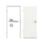 Komplettset-Ansicht von LEBO Innentür-Set Weiß RAL 9016 CPL mit Zarge und Drücker