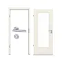 Komplettset-Ansicht von CLASSEN Innentür-Set Weiß RAL 9010 CPL 4.3 mit Zarge und Drücker