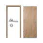 Komplettset-Ansicht von KILSGAARD Innentür-Set Typ 43-00 Raucheiche Lamikor mit Zarge und Drücker
