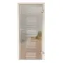 Front-Listing-Ansicht von GARANT Ganzglas Zimmertür Linea 1 Siebdruck-Veredelung