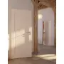 CloseUp-Milieuansicht von Innentür TE-18 Fichte astig weiß pigmentiert Massivholz