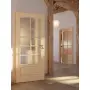 CloseUp-Milieuansicht von Typ 6002-SP10-B Fichte Massivholz Innentür - Radex