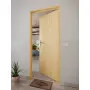 CloseUp-Milieuansicht von CLASSEN Wohnungseingangstür Bord Eiche geölt 3D Look 