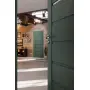 CloseUp-Milieuansicht von CLASSEN Innentür Greco M2 Uni Green Iridium mit Lichtausschnitt