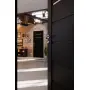 CloseUp-Milieuansicht von CLASSEN Innentür Greco M2 Uni Black Iridium mit Lichtausschnitt