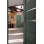 CloseUp-Milieuansicht von CLASSEN Innentür Greco M4 Uni Green Iridium mit Lichtausschnitt