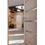 CloseUp-Milieuansicht von CLASSEN Innentür Greco M5 Nuss Kolumbia hell 3D Look mit Lichtausschnitt