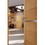 CloseUp-Milieuansicht von CLASSEN Innentür Greco M7 Eiche geölt 3D Look mit Lichtausschnitt