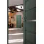 CloseUp-Milieuansicht von CLASSEN Innentür Greco M7 Uni Green Iridium mit Lichtausschnitt
