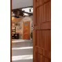 CloseUp-Milieuansicht von CLASSEN Innentür Malaga LA 1/4 Akazie ST Primo mit Lichausschnitt