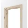 Detailansicht von Innentür-Set Typ 6002 Kiefer Massivholz mit Zarge und Drücker - Radex