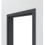 Detailansicht der Zarge von CLASSEN Wohnungseingangstür-Set Graphit CPL 4.1 mit Zarge und Beschlag