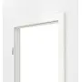 Detailansicht der Zarge von LEBO Innentür-Set Weiß RAL 9016 CPL mit Zarge und Drücker