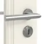 Detailansicht der Oberfläche von Kontura 2 LA ClassicLine Weißlack Innentür - Hörmann