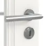 Detailansicht der Oberfläche von Kontura 2 LA ClassicLine Weißlack Innentür - Hörmann
