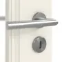 Detailansicht der Oberfläche von Kontura 2 LA Sprosse 2/3 ClassicLine Weißlack Innentür - Hörmann