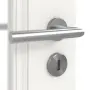 Detailansicht der Oberfläche von Kontura 4 LA Sprosse 1/3 ClassicLine Weißlack Innentür - Hörmann