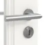 Detailansicht der Oberfläche von Kontura 5 LA 2 ClassicLine Weißlack Innentür - Hörmann