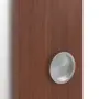 Detailansicht der Oberfläche von CLASSEN Schiebetür Italienische Walnuss CPL 4.12 mit Lichtausschnitt 