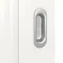 Detailansicht der Oberfläche von Kontura 1 ClassicLine Weißlack Schiebetür - Hörmann