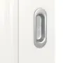 Detailansicht der Oberfläche von Kontura 2 ClassicLine Weißlack Schiebetür - Hörmann