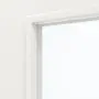 Detailansicht des Lichtausschnitts von Arctic Weiß RAL 9016 Typ LA-1 Sprosse 1.2 WestaLack Innentür - Westag