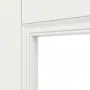 Detailansicht des Lichtausschnitts von Kontura 2 LA ClassicLine Weißlack Innentür - Hörmann