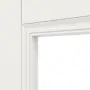 Detailansicht des Lichtausschnitts von Kontura 3 LA Sprosse 1/3 ClassicLine Weißlack Innentür - Hörmann