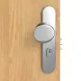 Detailansicht der Oberfläche von CLASSEN Wohnungseingangstür Bord Eiche geölt 3D Look 