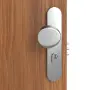 Detailansicht der Oberfläche von CLASSEN Wohnungseingangstür Bord Venom M6 Akazie ST Primo 