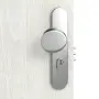 Detailansicht der Oberfläche von CLASSEN Wohnungseingangstür Bord Venom M8 Norwegische Esche CPL 