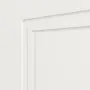 Detailansicht der Fräsung von Innentür-Set Terra 3.10 Lackweiß RAL 9016 mit Zarge und Drücker - Classen