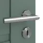 Detailansicht der Oberfläche von CLASSEN Innentür Greco M2 Uni Green Iridium mit Lichtausschnitt