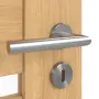 Detailansicht der Oberfläche von CLASSEN Innentür Magnetic M7 Eiche geölt 3D Look mit Lichtausschnitt