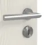 Detailansicht der Oberfläche von CLASSEN Innentür Modena 4 LA 4/4 Esche Weiß 3D Look mit Lichausschnitt