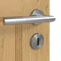 Detailansicht der Oberfläche von Innentür TE-3 Eiche astarm Massivholz