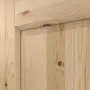 Deatilbild der Füllung von Typ 02-02 Kiefer Massivholz Innentür - Kilsgaard