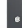 Detailansicht der Oberfläche von CLASSEN Schiebetür Graphit CPL 4.4 mit Lichtausschnitt 