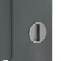 Detailansicht der Oberfläche von CLASSEN Schiebetür Magnetic M7 Uni Graphit Iridium mit Lichtausschnitt