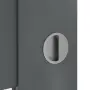 Detailansicht der Oberfläche von CLASSEN Schiebetür Magnetic M8 Uni Graphit Iridium mit Lichtausschnitt