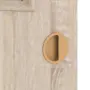 Detailansicht der Oberfläche von CLASSEN Schiebetür Modena 4 Eiche Sonoma 3D Look 