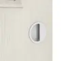 Detailansicht der Oberfläche von CLASSEN Schiebetür Modena 4 Esche Weiß 3D Look 