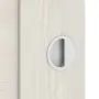 Detailansicht der Oberfläche von CLASSEN Schiebetür Tumula M4 Esche Weiß 3D Look 