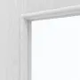 Detailansicht des Lichtausschnitts von HÖRMANN Innentür Eiche Weiß Duradecor ProLine mit Lichtausschnitt LA 27